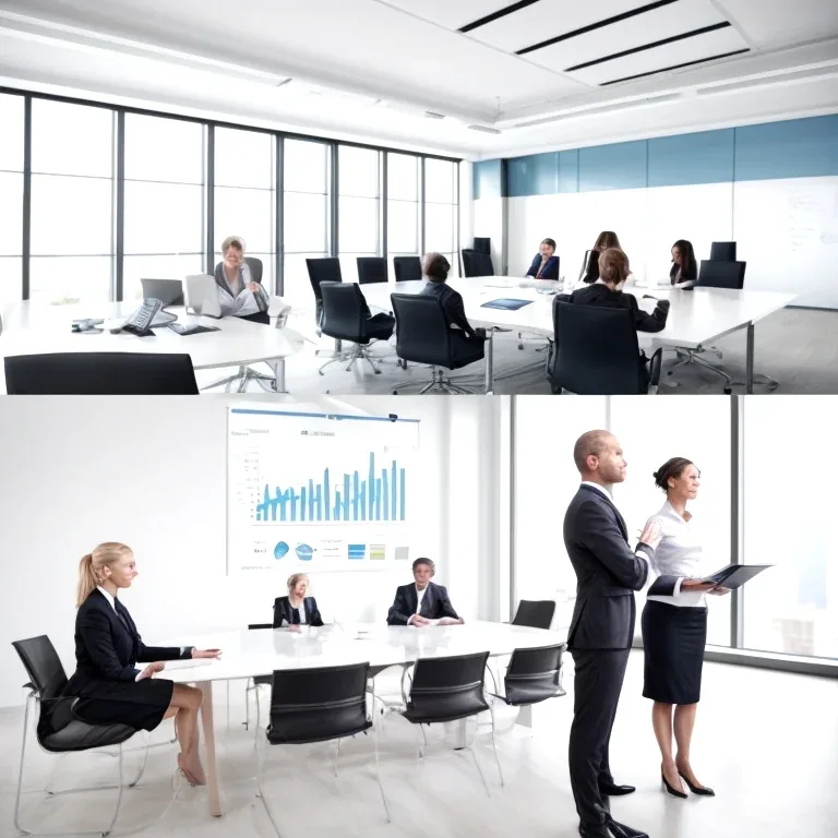 Directors in a focused strategic workshop